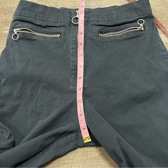 Urban Outfitters Black High Waist Pants Size 2 - Picture 6 of 10